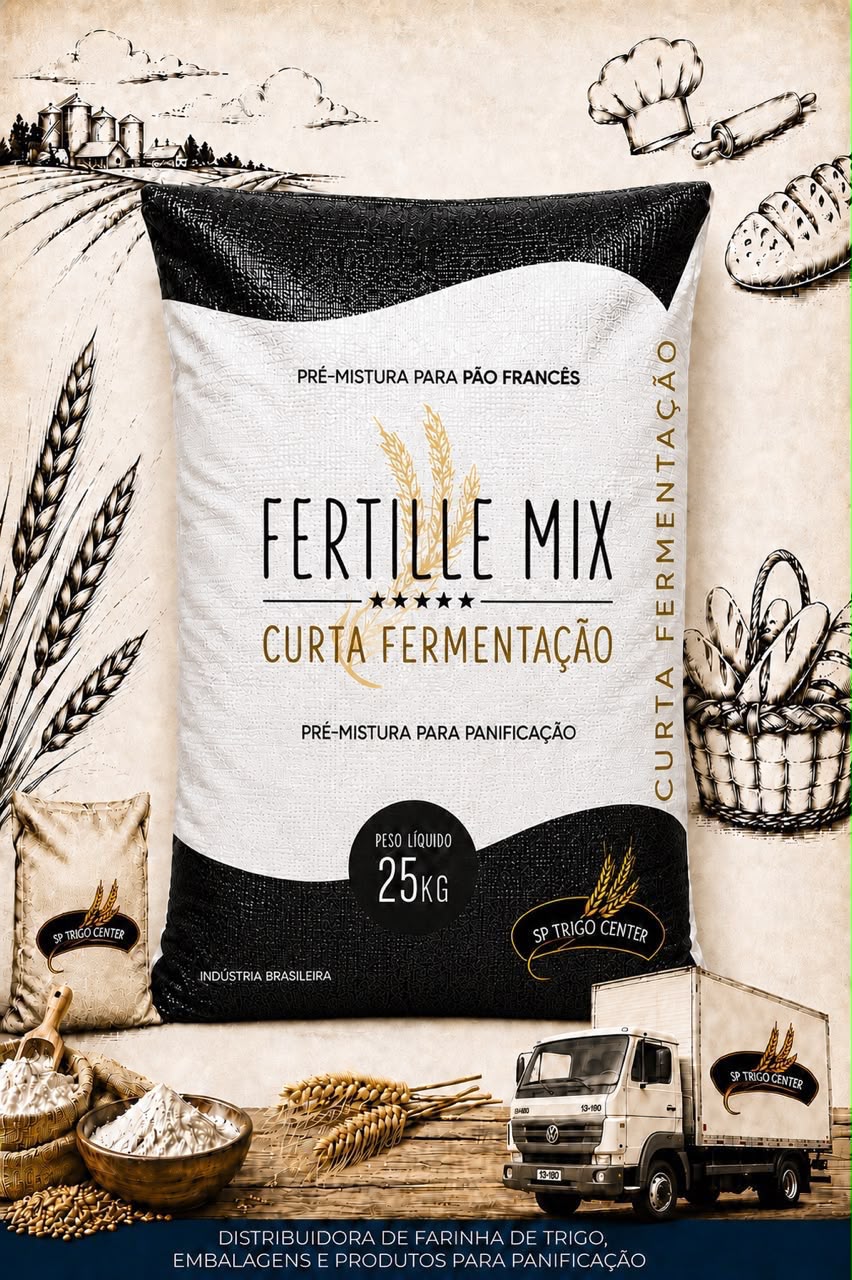 Embalagem Fertille Mix Curta Fermentação 25kg