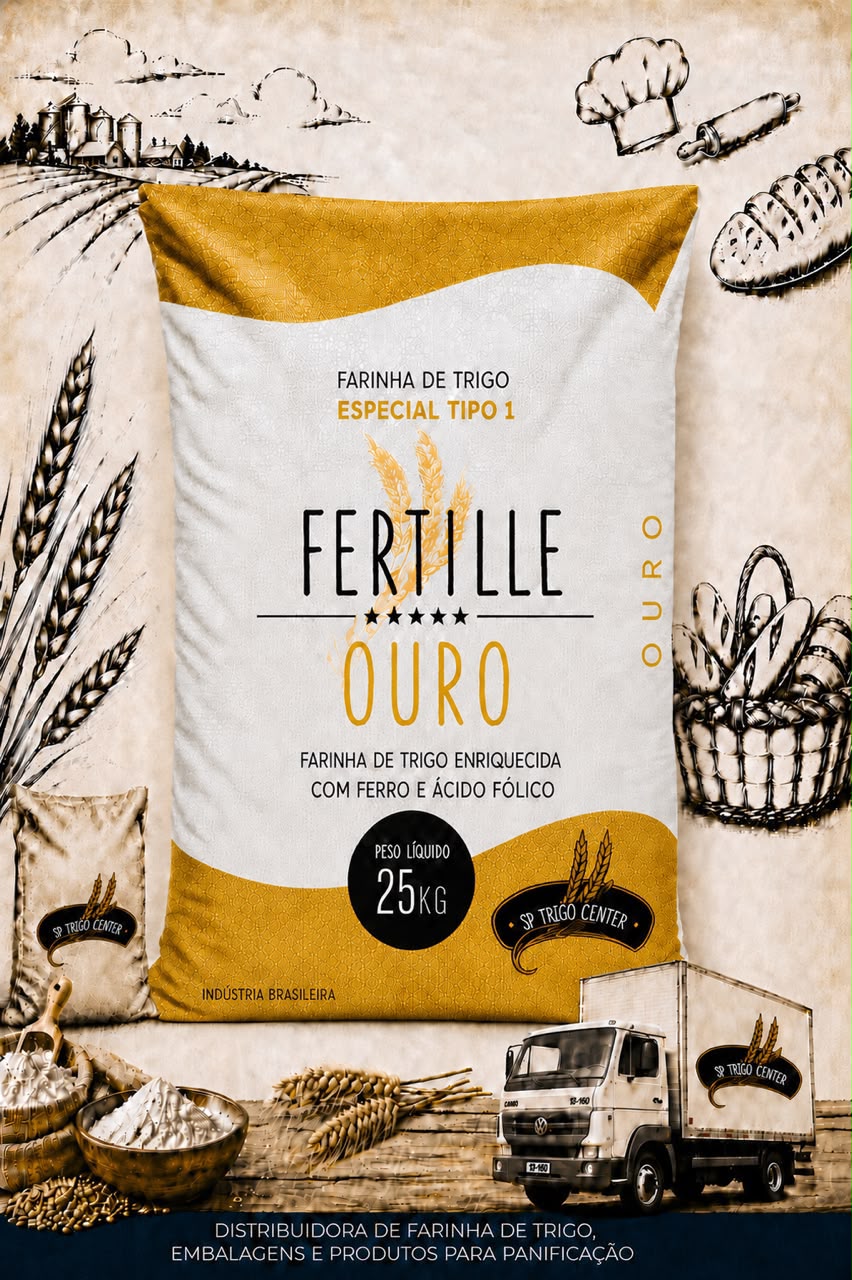 Embalagem Fertille Ouro 25kg